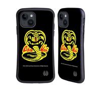 Head Case Designs Officially Licensed Cobra Kai Logo Graphics Hybrid Case Compatible With Apple iPhone 15