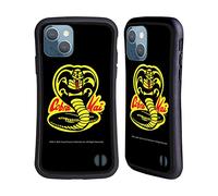 Head Case Designs Officially Licensed Cobra Kai Logo Graphics Hybrid Case Compatible With Apple iPhone 13