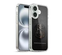 Head Case Designs Officially Licensed Cobra Kai Metal Logo Graphics Gel Case [Military Grade Protection] Compatible with Apple iPhone 16 and Compatible with MagSafe