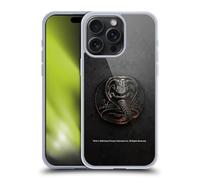 Head Case Designs Officially Licensed Cobra Kai Metal Logo Graphics Gel Case [Military Grade Protection] Compatible With Apple iPhone 15 Pro Max