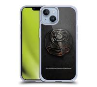 Head Case Designs Officially Licensed Cobra Kai Metal Logo Graphics Gel Case [Military Grade Protection] Compatible With Apple iPhone 14