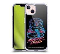 Head Case Designs Officially Licensed Cobra Kai Never Dies Logo Key Art Gel Case [Military Grade Protection] Compatible with Apple iPhone 13 and Compatible with MagSafe