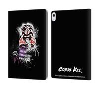 Head Case Designs Officially Licensed Cobra Kai No Mercy Logo Composed Art Leather Wallet Case Compatible With Apple iPad Air 13 2024/2025