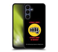 Head Case Designs Officially Licensed Cobra Kai No Mercy Logo Graphics 2 Gel Armour Case [Military Grade Protection] Compatible With Samsung Galaxy S25 FE