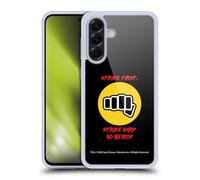 Head Case Designs Officially Licensed Cobra Kai No Mercy Logo Graphics 2 Gel Case [Military Grade Protection] Compatible With Samsung Galaxy A56 5G