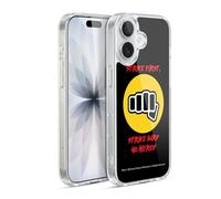 Head Case Designs Officially Licensed Cobra Kai No Mercy Logo Graphics 2 Gel Case [Military Grade Protection] Compatible with Apple iPhone 17 and Compatible with MagSafe