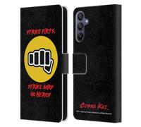 Head Case Designs Officially Licensed Cobra Kai No Mercy Logo Graphics 2 Leather Wallet Case Compatible With Samsung Galaxy A15
