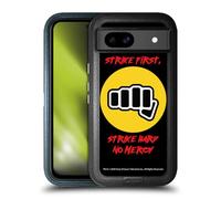 Head Case Designs Officially Licensed Cobra Kai No Mercy Logo Graphics 2 Ultra-Armoured Shockproof Case [Military Grade Protection] Compatible With Google Pixel 8a