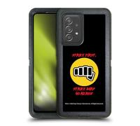 Head Case Designs Officially Licensed Cobra Kai No Mercy Logo Graphics 2 Ultra-Armoured Shockproof Case [Military Grade Protection] Compatible With Galaxy A52 / A52s / 5G (2021)