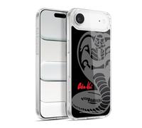 Head Case Designs Officially Licensed Cobra Kai Oversized Logo Season 5 Key Art Gel Case [Military Grade Protection] Compatible with Apple iPhone 17 Air and Compatible with MagSafe