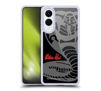 Head Case Designs Officially Licensed Cobra Kai Oversized Logo Season 5 Key Art Gel Case [Military Grade Protection] Compatible With Samsung Galaxy S25 Edge