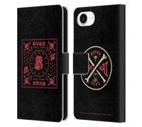 Head Case Designs Officially Licensed Cobra Kai Sensei Season 5 Key Art Leather Wallet Case Compatible With Apple iPhone 16e