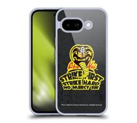 Head Case Designs Officially Licensed Cobra Kai Strike Hard Logo Graphics 2 Gel Case [Military Grade Protection] Compatible With Google Pixel 9A