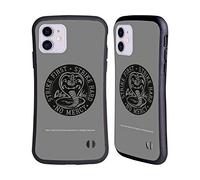 Head Case Designs Officially Licensed Cobra Kai Strike Logo 2 Graphics Hybrid Case Compatible With Apple iPhone 11