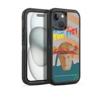 Head Case Designs Officially Licensed Cobra Kai The Way Of The Fist Graphics 2 Ultra-Armoured Shockproof Case [Military Grade Protection] Compatible With Apple iPhone 15