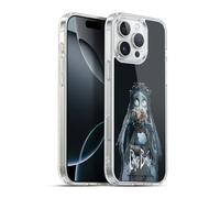 Head Case Designs Officially Licensed Corpse Bride Flower Key Art Gel Case [Military Grade Protection] Compatible with Apple iPhone 16 Pro Max and Compatible with MagSafe