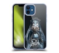Head Case Designs Officially Licensed Corpse Bride Flower Key Art Gel Case [Military Grade Protection] Compatible with Apple iPhone 12 / iPhone 12 Pro and Compatible with MagSafe