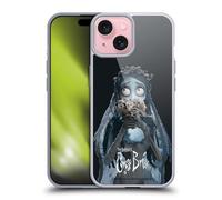 Head Case Designs Officially Licensed Corpse Bride Flower Key Art Soft Gel Case Compatible With Apple iPhone 15