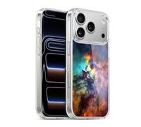 Head Case Designs Officially Licensed Cosmo18 Lagoon Nebula Space Gel Case [Military Grade Protection] Compatible with Apple iPhone 17 Pro and Compatible with MagSafe