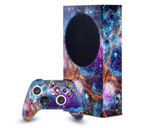 Head Case Designs Officially Licensed Cosmo18 Lobster Nebula Art Mix Game Console Wrap and Game Controller Skin Bundle Compatible With Xbox Series S