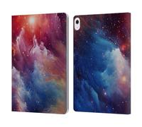 Head Case Designs Officially Licensed Cosmo18 Mysterious Space Space Leather Wallet Case Compatible With Apple iPad Air 13 2024/2025