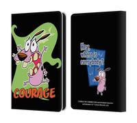 Head Case Designs Officially Licensed Courage The Cowardly Dog Character Art Graphics Leather Wallet Case Compatible With Amazon Kindle 11th Gen 6in 2022