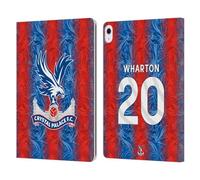 Head Case Designs Officially Licensed Crystal Palace FC Adam Wharton 2024/25 Players Home Kit Leather Wallet Case Compatible With Apple iPad Air 13 2024/2025