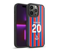 Head Case Designs Officially Licensed Crystal Palace FC Adam Wharton 2025/26 Players Home Kit Gel Armour Case [Military Grade Protection] Compatible With Apple iPhone 14 Pro