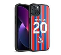 Head Case Designs Officially Licensed Crystal Palace FC Adam Wharton 2025/26 Players Home Kit Gel Armour Case [Military Grade Protection] Compatible With Apple iPhone 13
