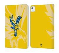 Head Case Designs Officially Licensed Crystal Palace FC Away 2024/25 Crest Kit Leather Wallet Case Compatible With Apple iPad Air 11 2020/2022/2024/2025