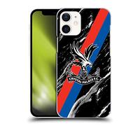 Head Case Designs Officially Licensed Crystal Palace FC Black Marble Crest Hard Back Case Compatible With Apple iPhone 12 Mini