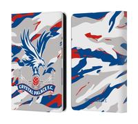 Head Case Designs Officially Licensed Crystal Palace FC Camouflage Crest Leather Wallet Case Compatible With Amazon Kindle 11th Gen 6in 2022