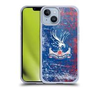 Head Case Designs Officially Licensed Crystal Palace FC Distressed Crest Gel Case [Military Grade Protection] Compatible with Apple iPhone 14 and Compatible with MagSafe