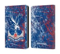 Head Case Designs Officially Licensed Crystal Palace FC Distressed Crest Leather Wallet Case Compatible With Amazon Kindle 11th Gen 6in 2022