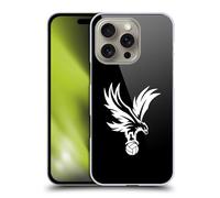 Head Case Designs Officially Licensed Crystal Palace FC Eagle Grey Crest Hard Back Case Compatible With Apple iPhone 16 Pro