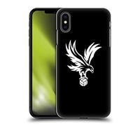 Head Case Designs Officially Licensed Crystal Palace FC Eagle Grey Crest Hard Back Case Compatible With Apple iPhone XS Max