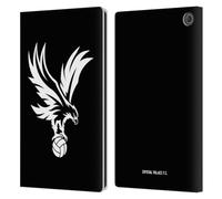 Head Case Designs Officially Licensed Crystal Palace FC Eagle Grey Crest Leather Wallet Case Compatible With Amazon Fire Max 11 2023