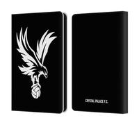 Head Case Designs Officially Licensed Crystal Palace FC Eagle Grey Crest Leather Wallet Case Compatible With Amazon Kindle 11th Gen (2024)