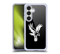 Head Case Designs Officially Licensed Crystal Palace FC Eagle Grey Crest Soft Gel Case Compatible With Samsung Galaxy S24 5G