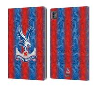 Head Case Designs Officially Licensed Crystal Palace FC Home 2024/25 Crest Kit Leather Wallet Case Compatible With Apple iPad Pro 11 M4/M5 2024/2025
