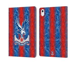 Head Case Designs Officially Licensed Crystal Palace FC Home 2024/25 Crest Kit Leather Wallet Case Compatible With Apple iPad Air 11 2020/2022/2024/2025