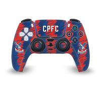 Head Case Designs Officially Licensed Crystal Palace FC Home Kit Logo Art Vinyl Faceplate Sticker Gaming Skin Decal Cover Compatible With Sony PlayStation 5 PS5 DualSense Controller