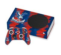 Head Case Designs Officially Licensed Crystal Palace FC Home Kit Logo Art Vinyl Sticker Gaming Skin Decal Cover Compatible With Xbox Series S Console and Controller Bundle