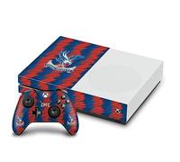 Head Case Designs Officially Licensed Crystal Palace FC Home Kit Logo Art Vinyl Sticker Gaming Skin Decal Cover Compatible With Xbox One S Console and Controller Bundle