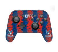 Head Case Designs Officially Licensed Crystal Palace FC Home Kit Logo Art Vinyl Sticker Gaming Skin Decal Cover Compatible With Nintendo Switch Pro Controller