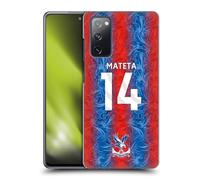 Head Case Designs Officially Licensed Crystal Palace FC Jean-Philippe Mateta 2024/25 Players Home Kit Hard Back Case Compatible With Samsung Galaxy S20 FE / 5G