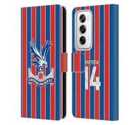 Head Case Designs Officially Licensed Crystal Palace FC Jean-Philippe Mateta 2025/26 Players Home Kit Leather Wallet Case Compatible With OPPO Reno12 Pro 5G