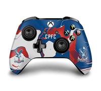 Head Case Designs Officially Licensed Crystal Palace FC Marble Logo Art Vinyl Sticker Gaming Skin Decal Cover Compatible With Xbox One S/X Controller