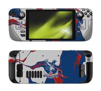 Head Case Designs Officially Licensed Crystal Palace FC Marble Logo Art Vinyl Sticker Skin Decal Cover Compatible With Steam Deck