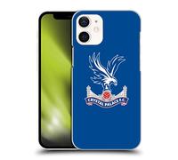Head Case Designs Officially Licensed Crystal Palace FC Plain Crest Hard Back Case Compatible With Apple iPhone 12 Mini